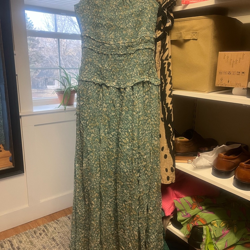 Madewell Floral Maxi Dress View 4